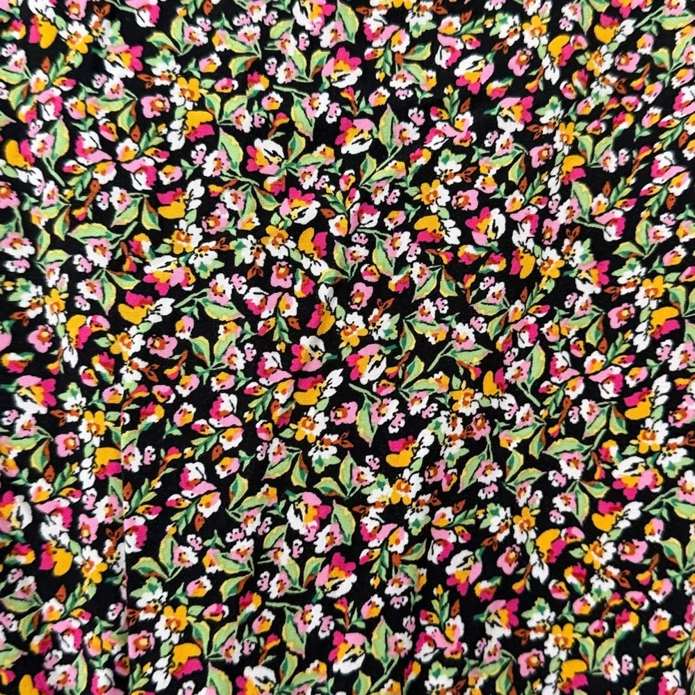 J Crew Floral Mini Long Sleeve Dress - Picture 4 of 4